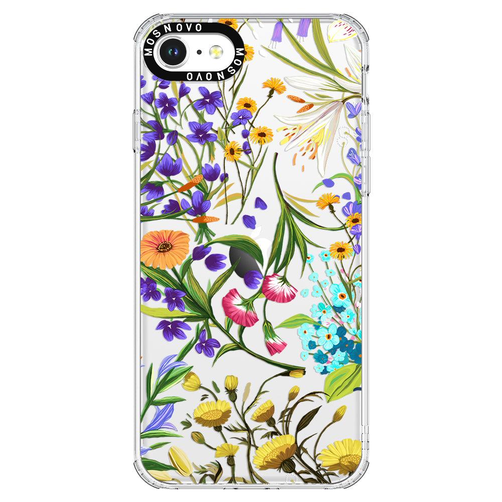 Summer Flower Holidays Phone Case - iPhone SE 2022 Case - MOSNOVO