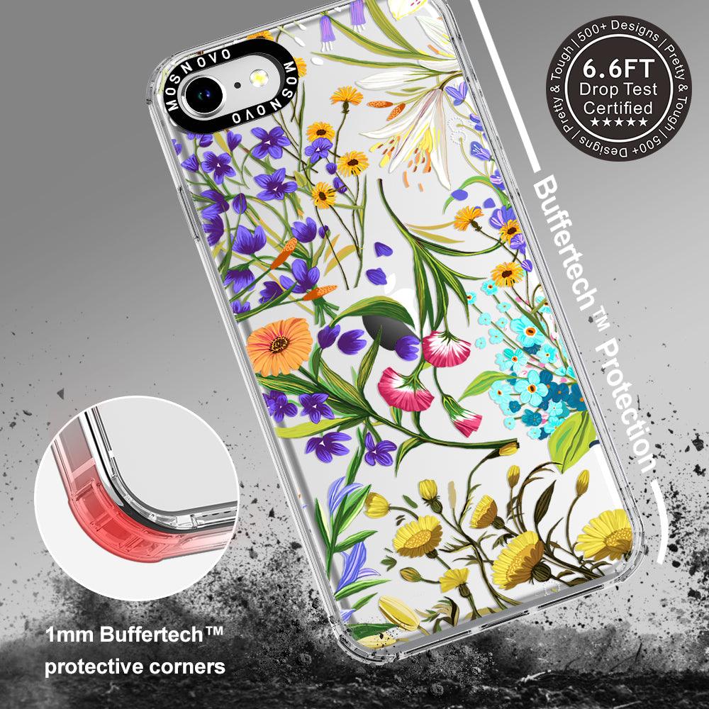 Summer Flower Holidays Phone Case - iPhone SE 2022 Case - MOSNOVO