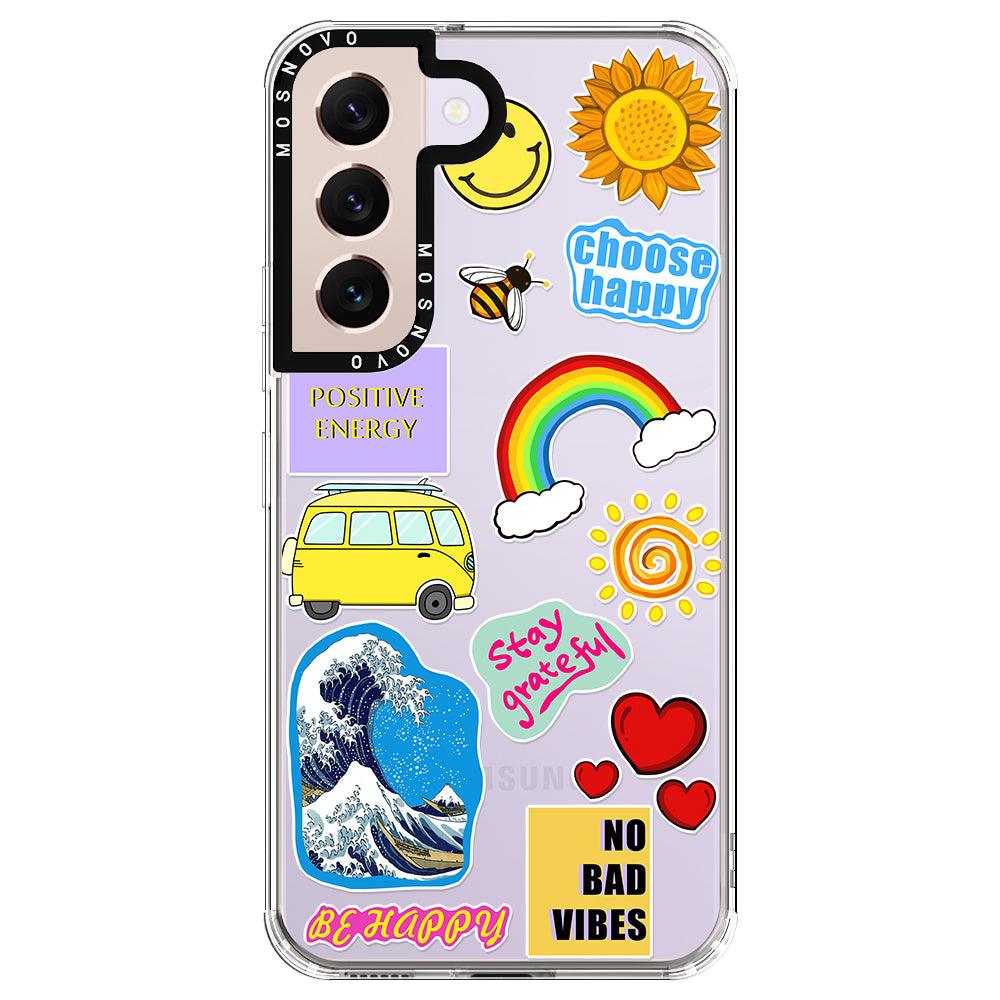 Summer Vibes Phone Case - Samsung Galaxy S22 Case - MOSNOVO