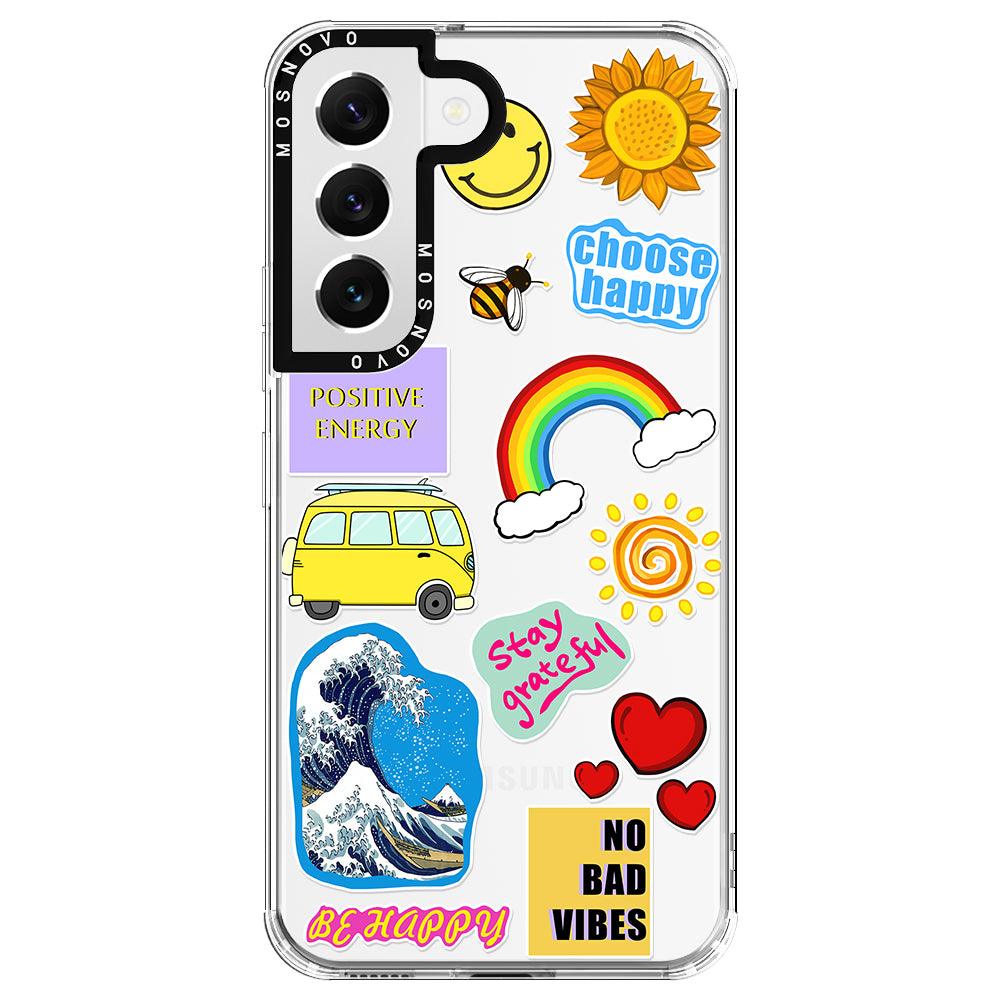 Summer Vibes Phone Case - Samsung Galaxy S22 Case - MOSNOVO