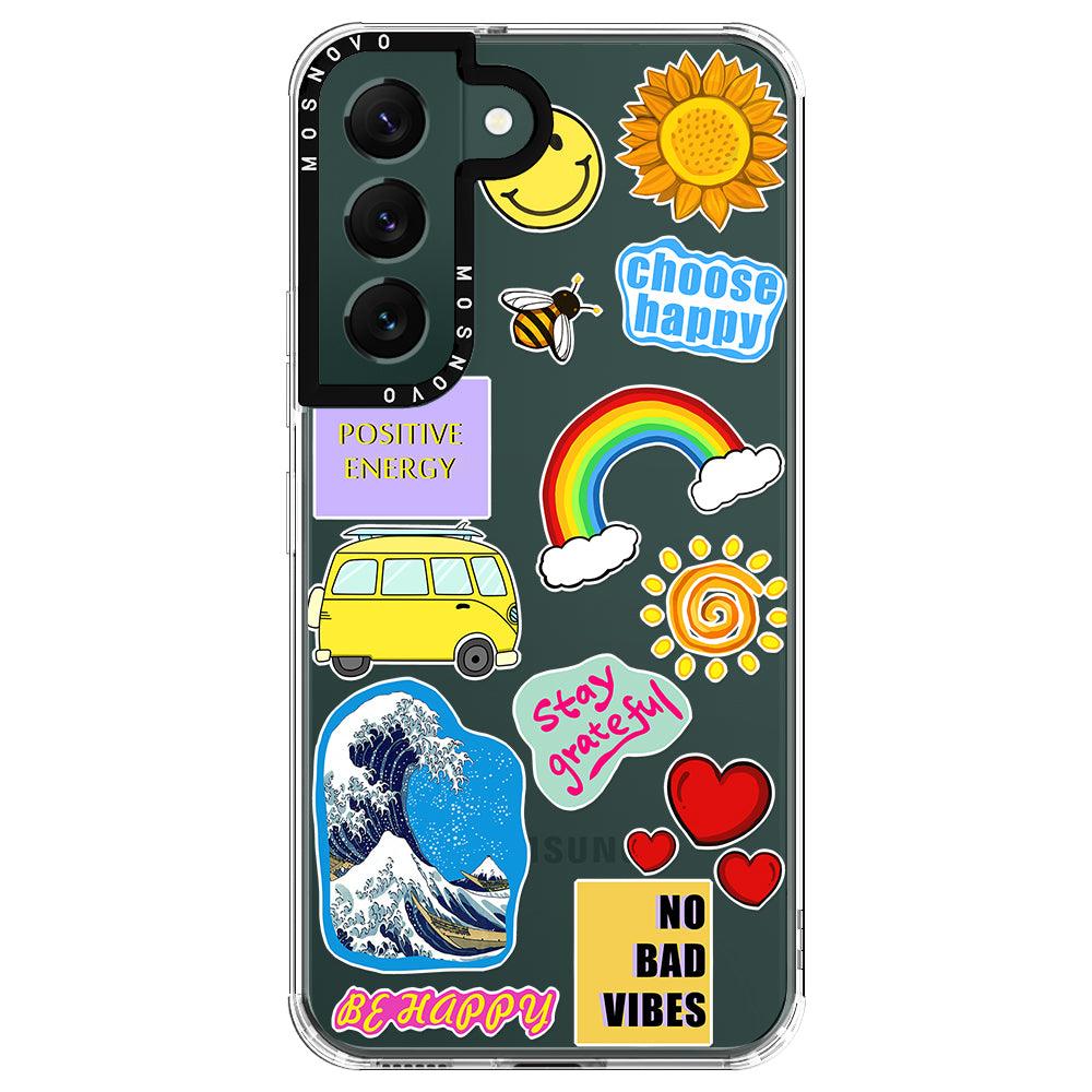 Summer Vibes Phone Case - Samsung Galaxy S22 Case - MOSNOVO