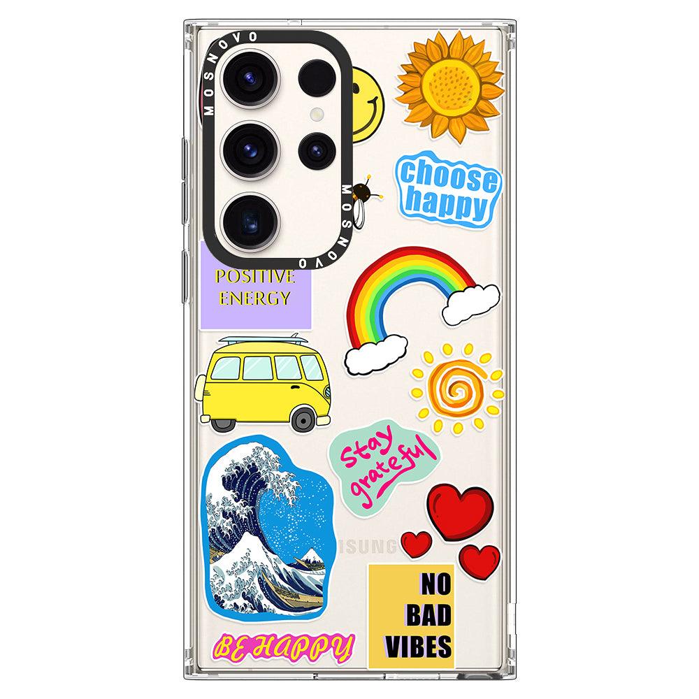 Summer Vibes Phone Case - Samsung Galaxy S23 Ultra Case - MOSNOVO