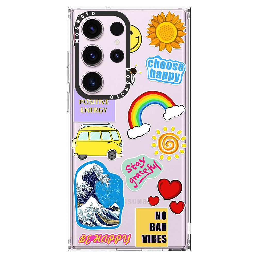 Summer Vibes Phone Case - Samsung Galaxy S23 Ultra Case - MOSNOVO