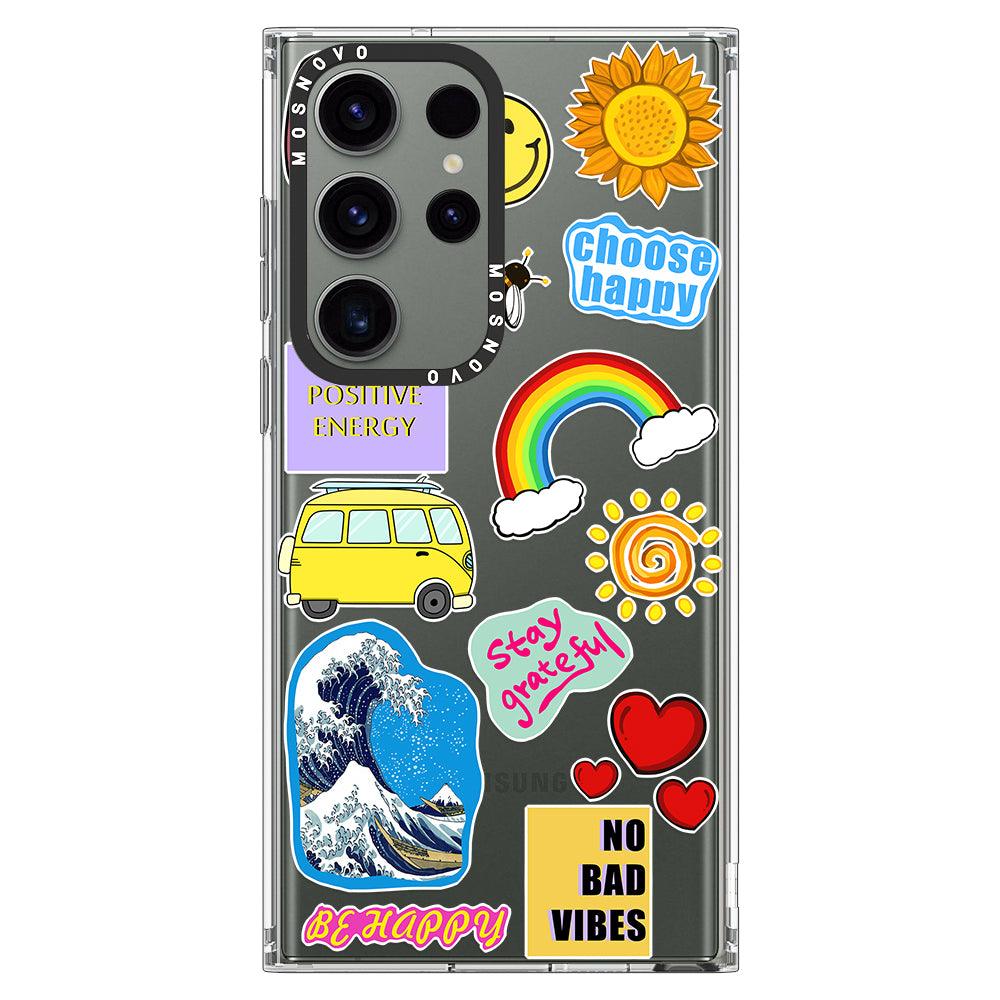 Summer Vibes Phone Case - Samsung Galaxy S23 Ultra Case - MOSNOVO