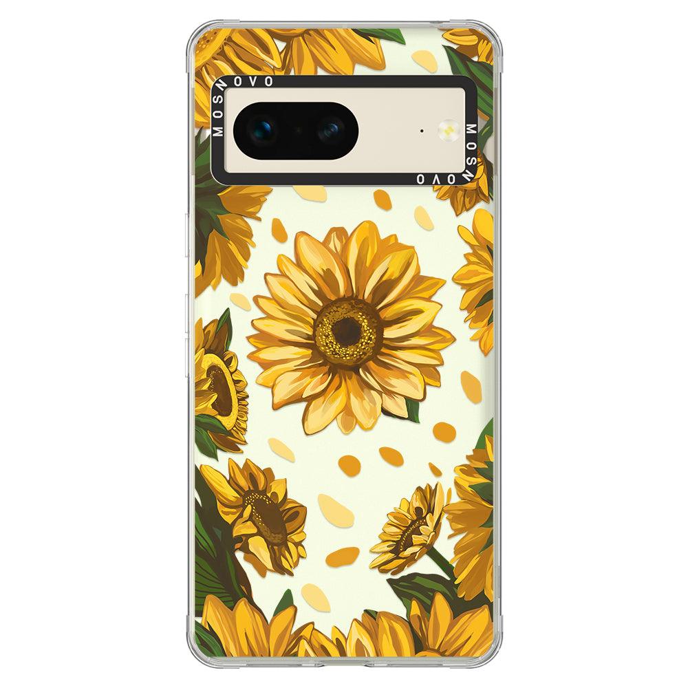 Sunflower Garden Phone Case - Google Pixel 7 Case - MOSNOVO