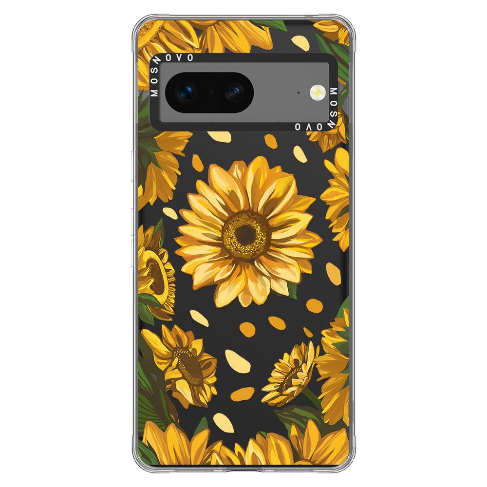 Sunflower Garden Phone Case - Google Pixel 7 Case - MOSNOVO