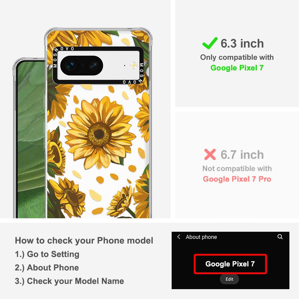 Sunflower Garden Phone Case - Google Pixel 7 Case - MOSNOVO