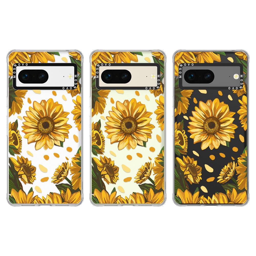 Sunflower Garden Phone Case - Google Pixel 7 Case - MOSNOVO