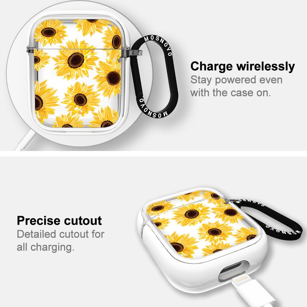 Sunflowers AirPods 1/2 Case - MOSNOVO