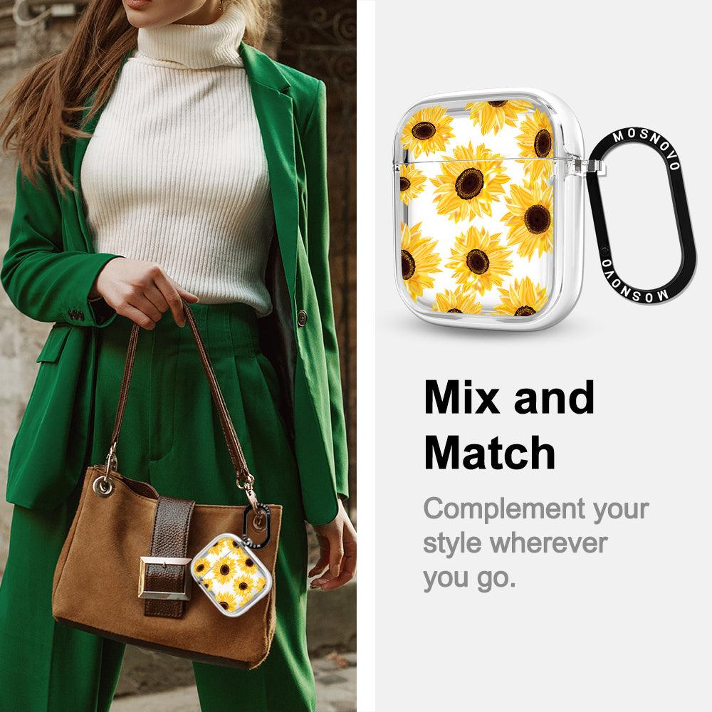 Sunflowers AirPods 1/2 Case - MOSNOVO