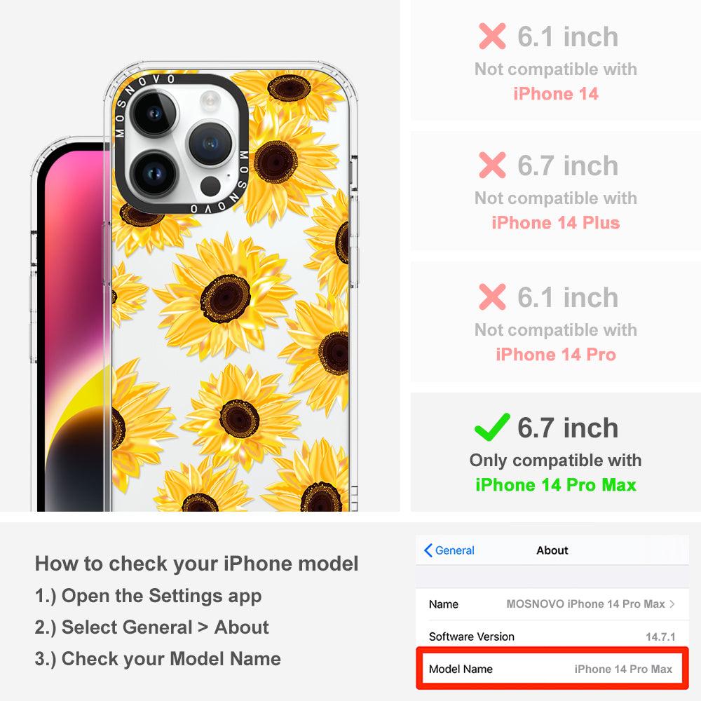 Sunflowers Phone Case - iPhone 13 Mini Case – MOSNOVO