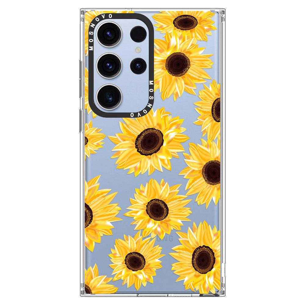 Sunflowers Phone Case - Samsung Galaxy S23 Ultra Case - MOSNOVO