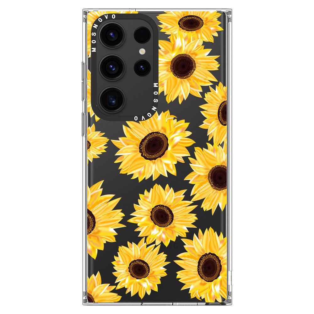 Sunflowers Phone Case - Samsung Galaxy S23 Ultra Case - MOSNOVO