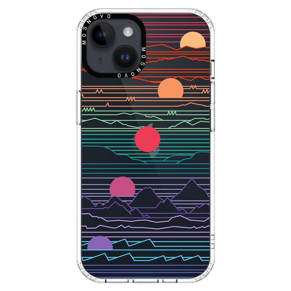 Sunrise and Sunset Phone Case - iPhone 14 Case – MOSNOVO