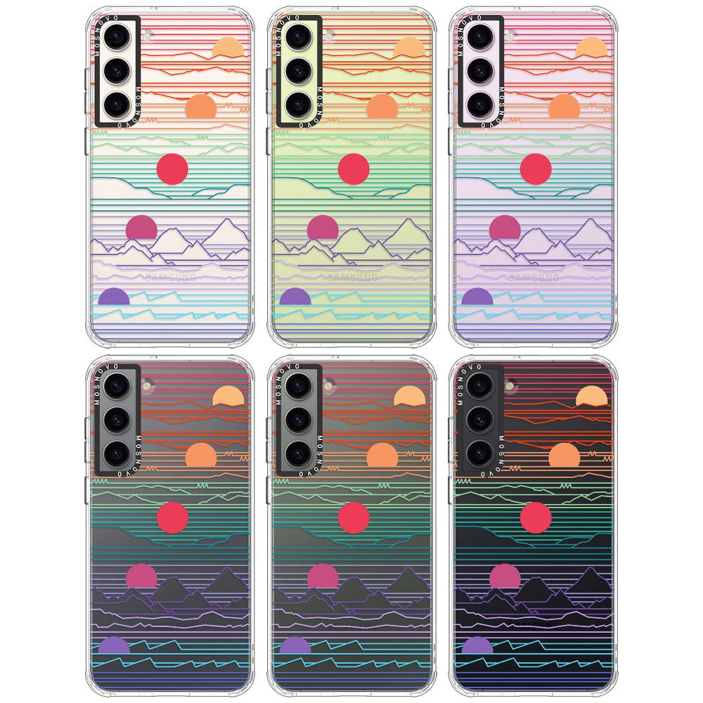 Sunrise and Sunset Phone Case - Samsung Galaxy S23 Case - MOSNOVO