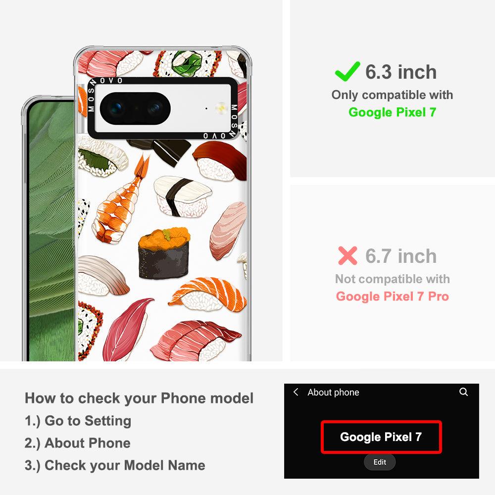 Sushi Phone Case - Google Pixel 7 Case - MOSNOVO