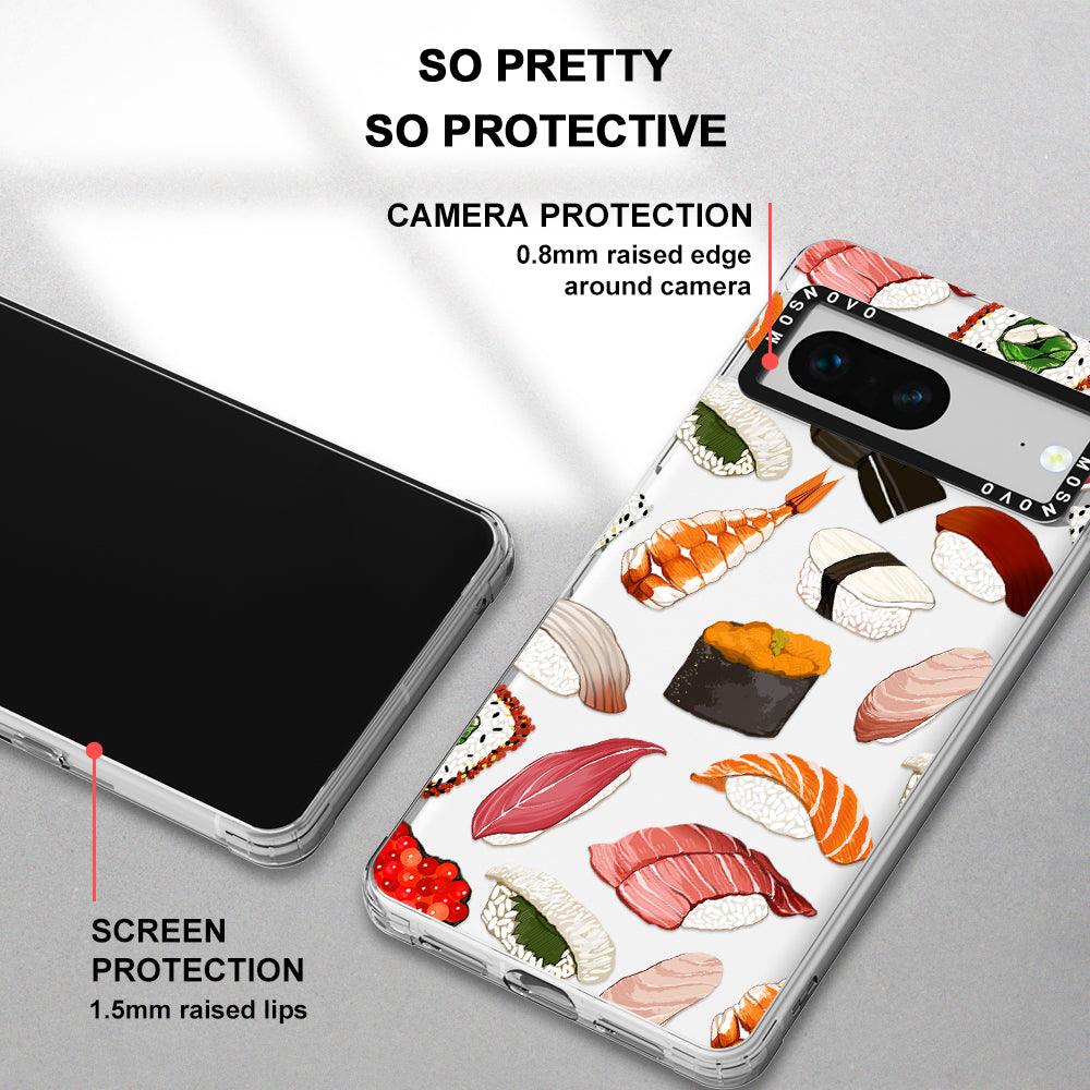 Sushi Phone Case - Google Pixel 7 Case - MOSNOVO