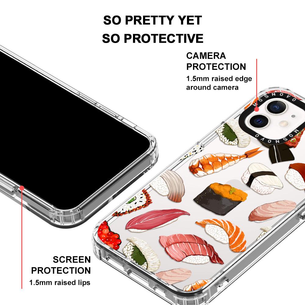 Sushi Phone Case - iPhone 12 Mini Case - MOSNOVO