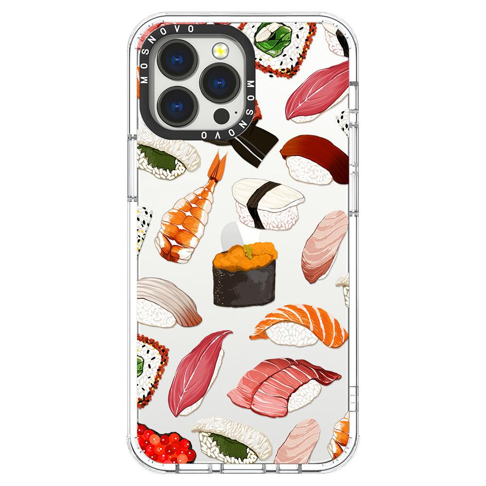 Mixed Sushi Phone Case - iPhone 13 Pro Max Case - MOSNOVO