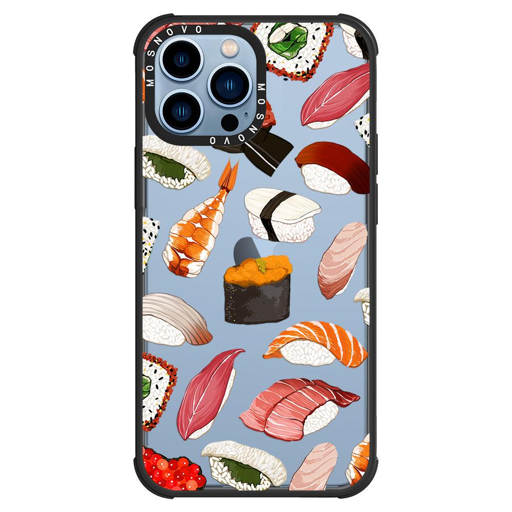 Mixed Sushi Phone Case - iPhone 13 Pro Max Case - MOSNOVO