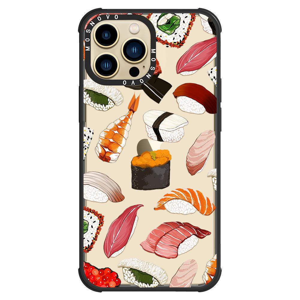 Mixed Sushi Phone Case - iPhone 13 Pro Max Case - MOSNOVO