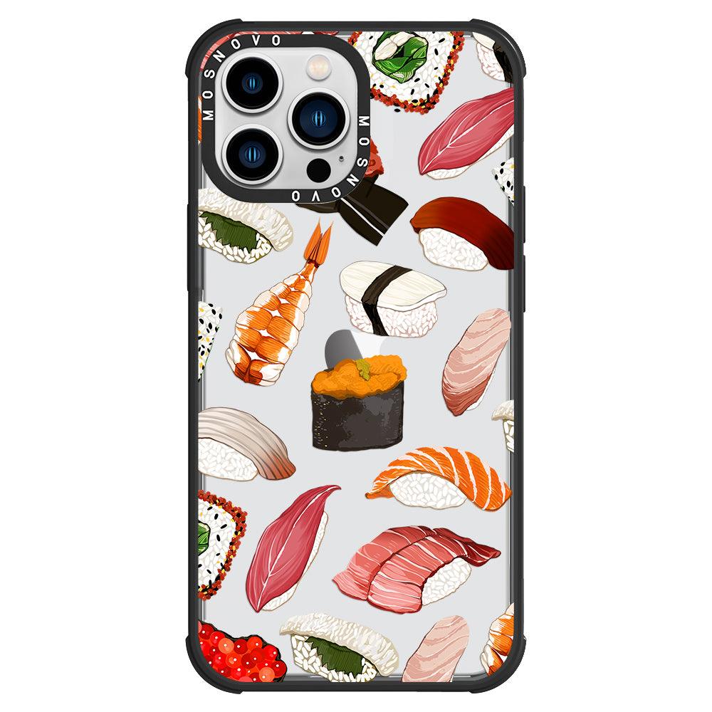 Mixed Sushi Phone Case - iPhone 13 Pro Max Case - MOSNOVO