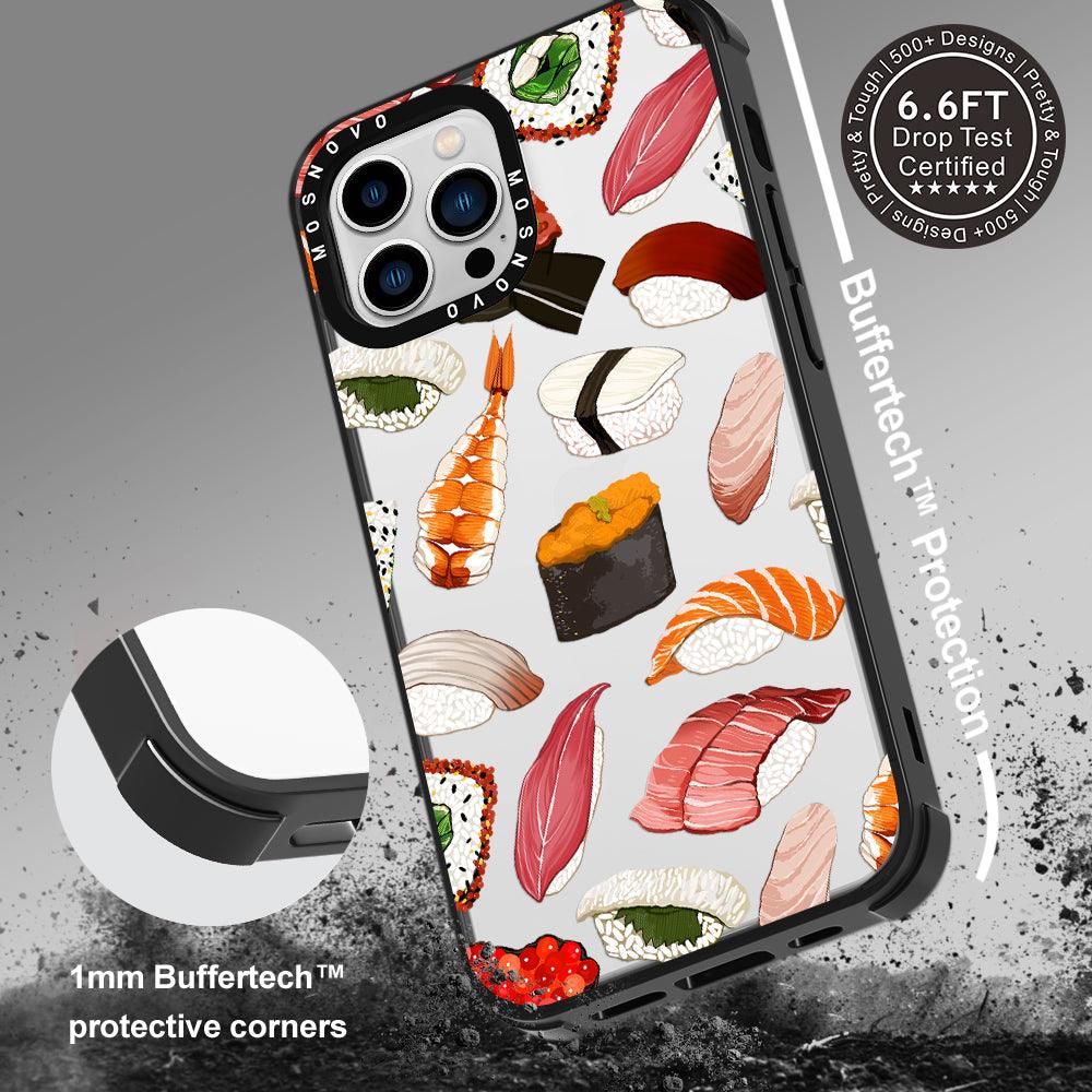 Mixed Sushi Phone Case - iPhone 13 Pro Max Case - MOSNOVO