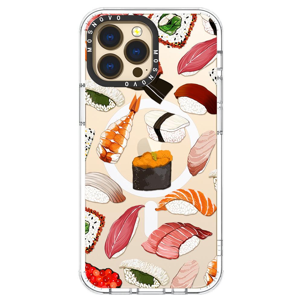 Mixed Sushi Phone Case - iPhone 13 Pro Max Case - MOSNOVO