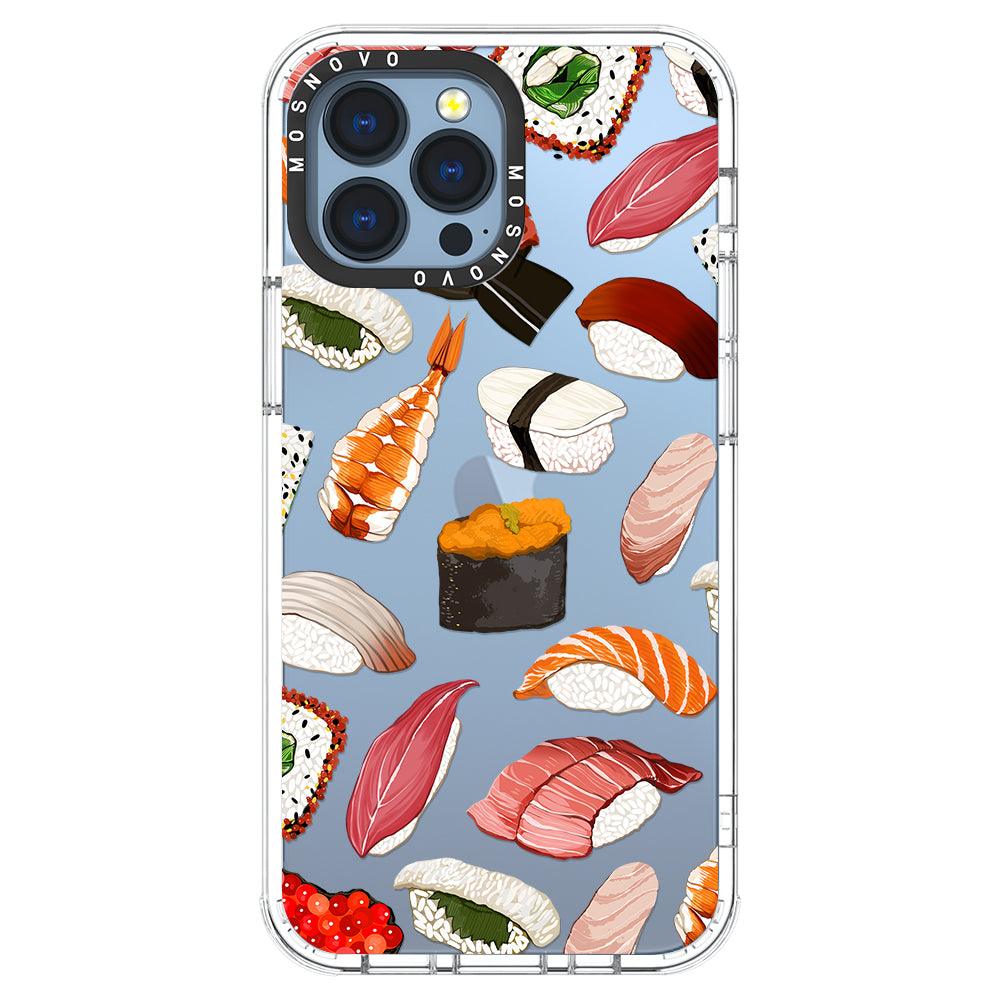 Mixed Sushi Phone Case - iPhone 13 Pro Max Case - MOSNOVO