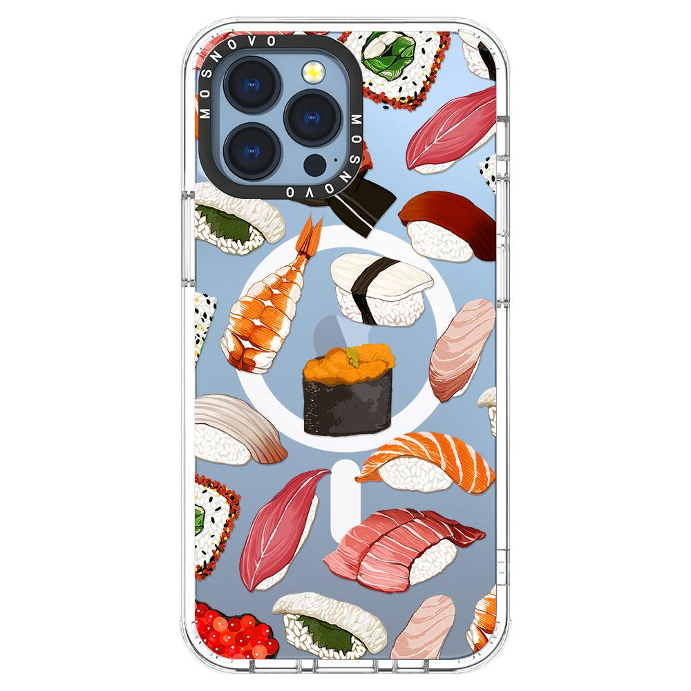 Mixed Sushi Phone Case - iPhone 13 Pro Max Case - MOSNOVO