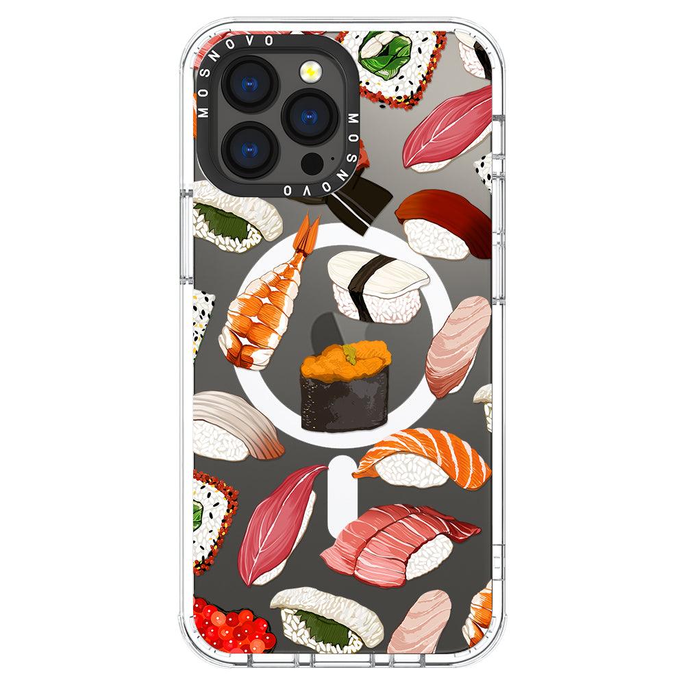 Mixed Sushi Phone Case - iPhone 13 Pro Max Case - MOSNOVO