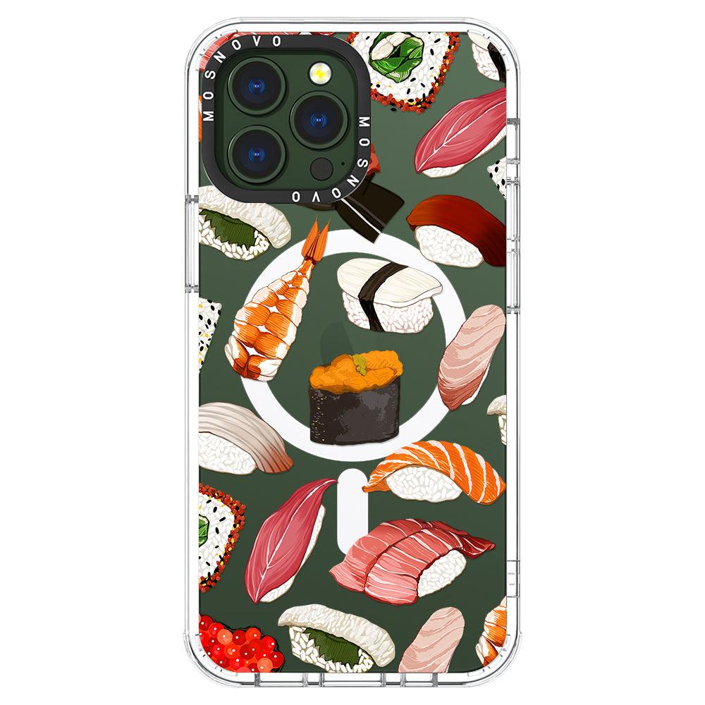 Mixed Sushi Phone Case - iPhone 13 Pro Max Case - MOSNOVO