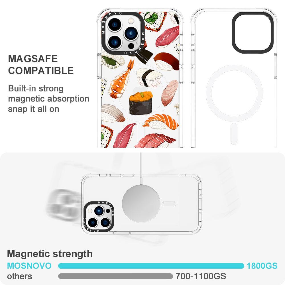 Mixed Sushi Phone Case - iPhone 13 Pro Max Case - MOSNOVO