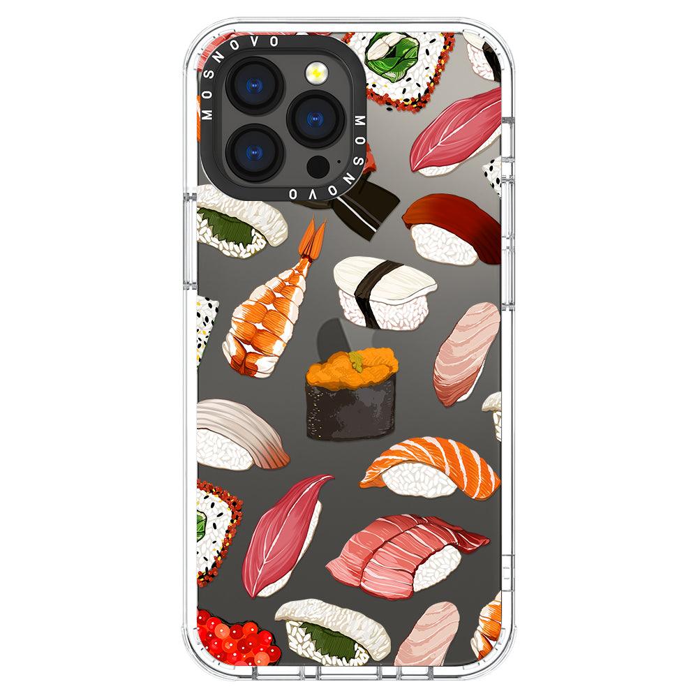 Mixed Sushi Phone Case - iPhone 13 Pro Max Case - MOSNOVO