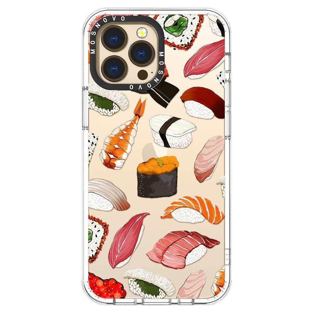 Mixed Sushi Phone Case - iPhone 13 Pro Max Case - MOSNOVO