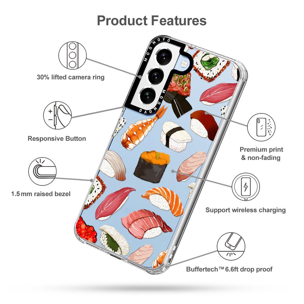 Sushi Phone Case - Samsung Galaxy S22 Plus Case - MOSNOVO