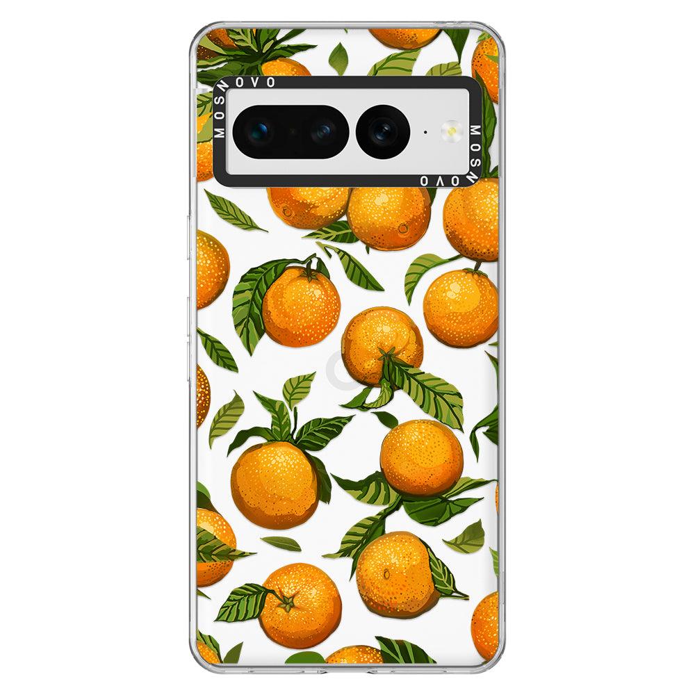 Tangerine Phone Case - Google Pixel 7 Pro Case - MOSNOVO