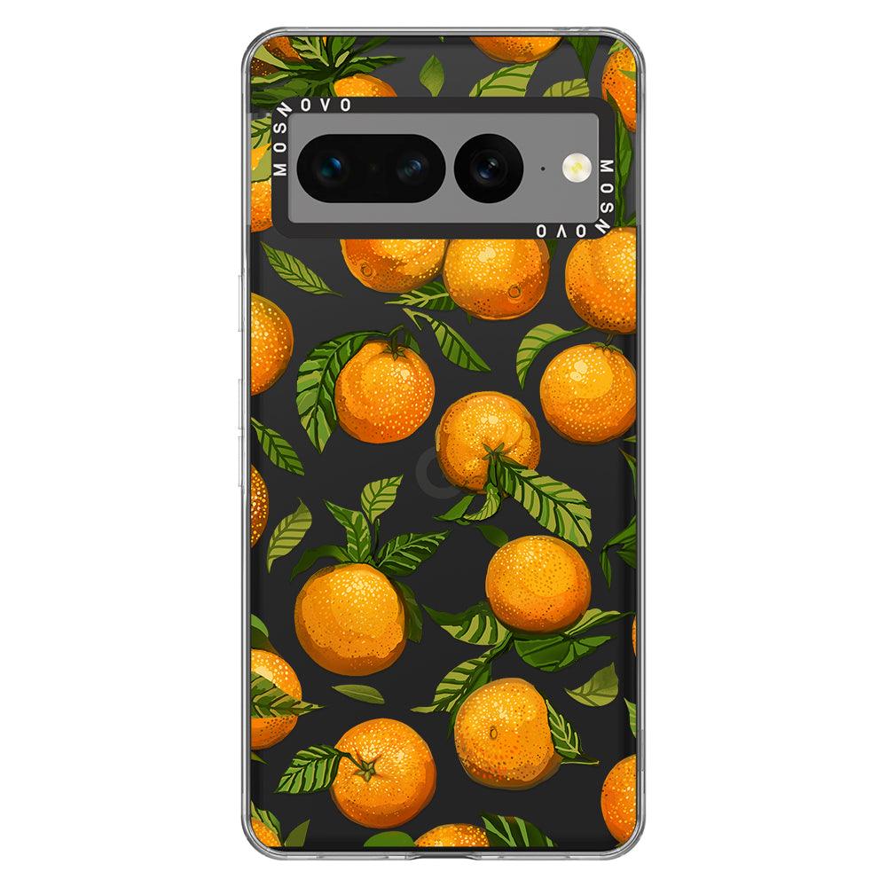 Tangerine Phone Case - Google Pixel 7 Pro Case - MOSNOVO