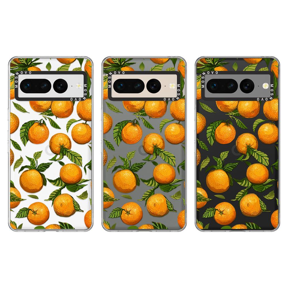 Tangerine Phone Case - Google Pixel 7 Pro Case - MOSNOVO