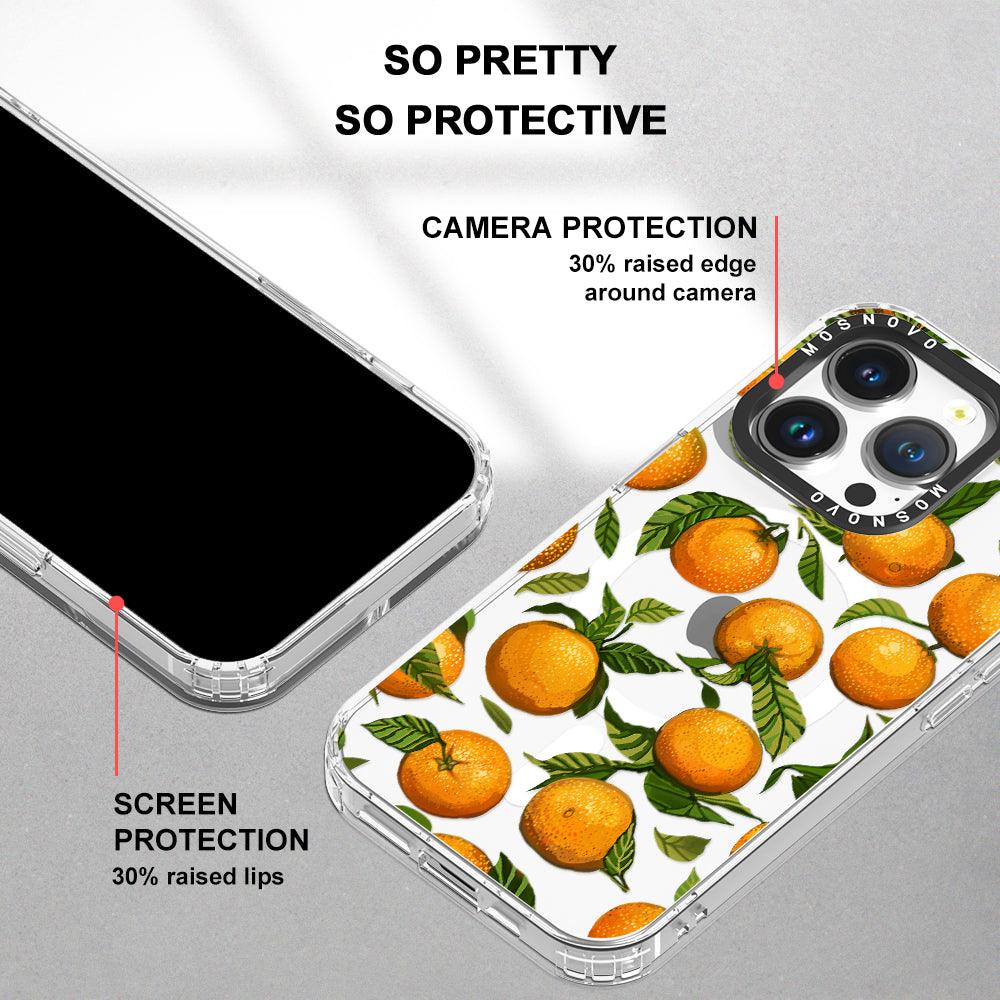 Tangerine Phone Case - iPhone 14 Pro Case - MOSNOVO