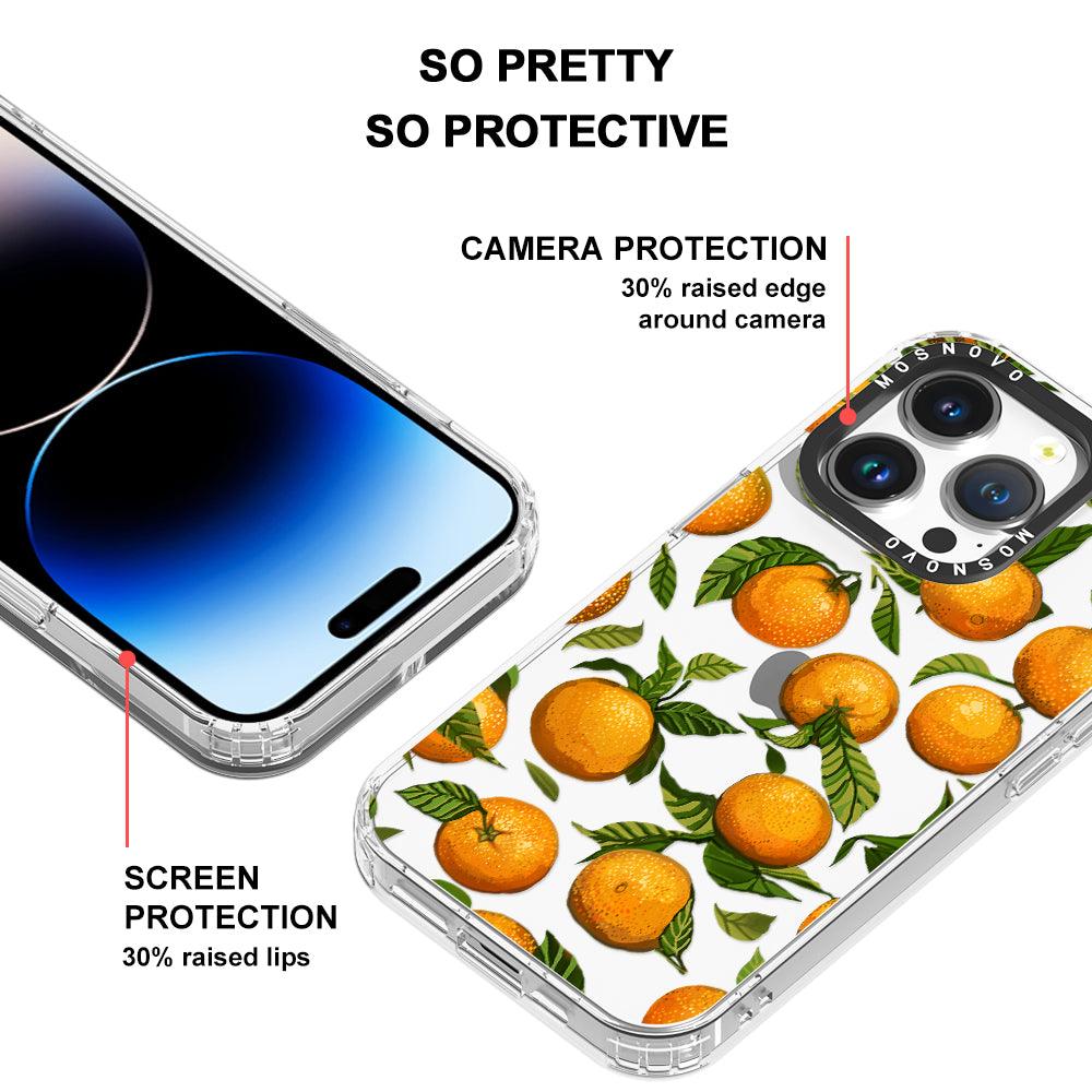 Tangerine Phone Case - iPhone 14 Pro Case - MOSNOVO