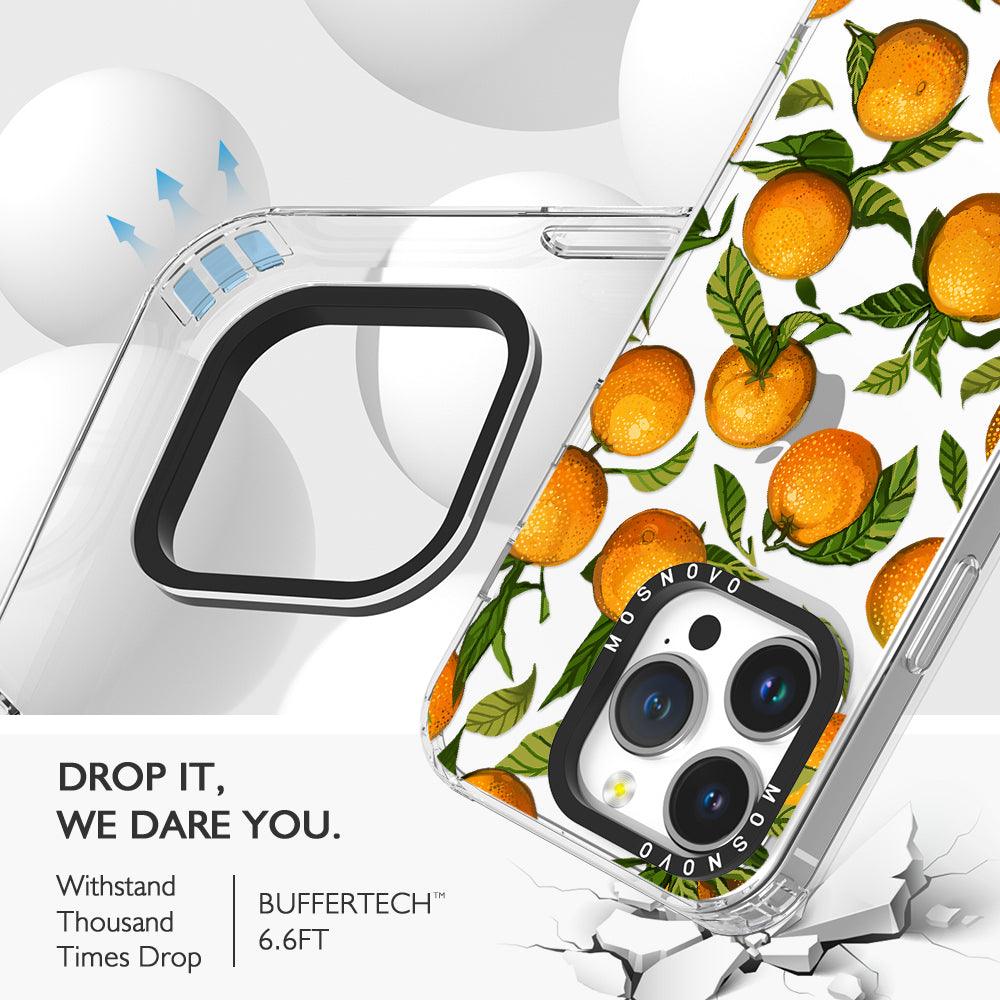 Tangerine Phone Case - iPhone 14 Pro Case - MOSNOVO