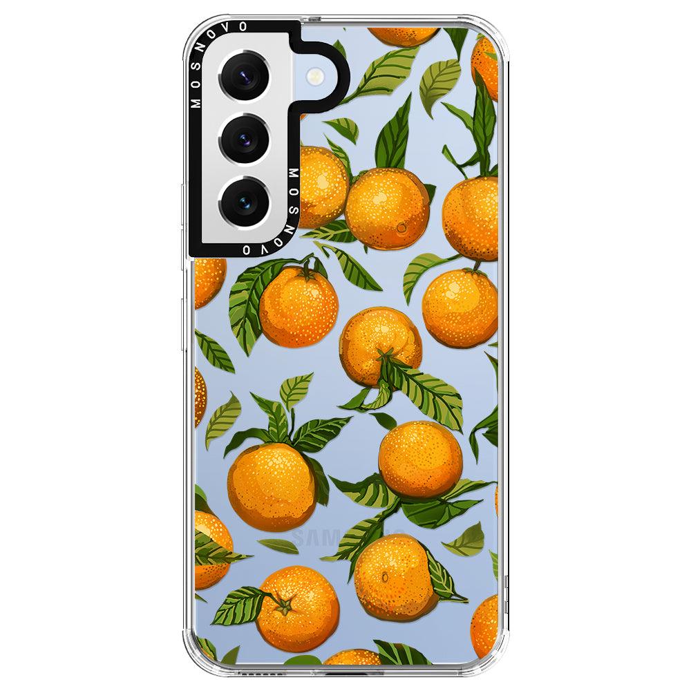 Tangerine Phone Case - Samsung Galaxy S22 Plus Case - MOSNOVO