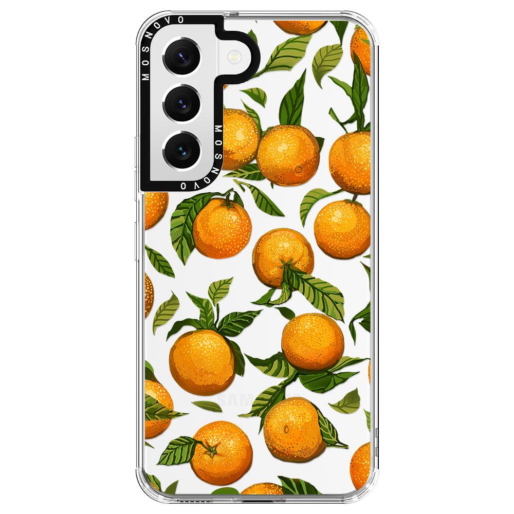 Tangerine Phone Case - Samsung Galaxy S22 Plus Case - MOSNOVO