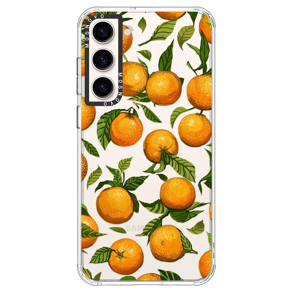 Tangerine Phone Case - Samsung Galaxy S23 Case - MOSNOVO