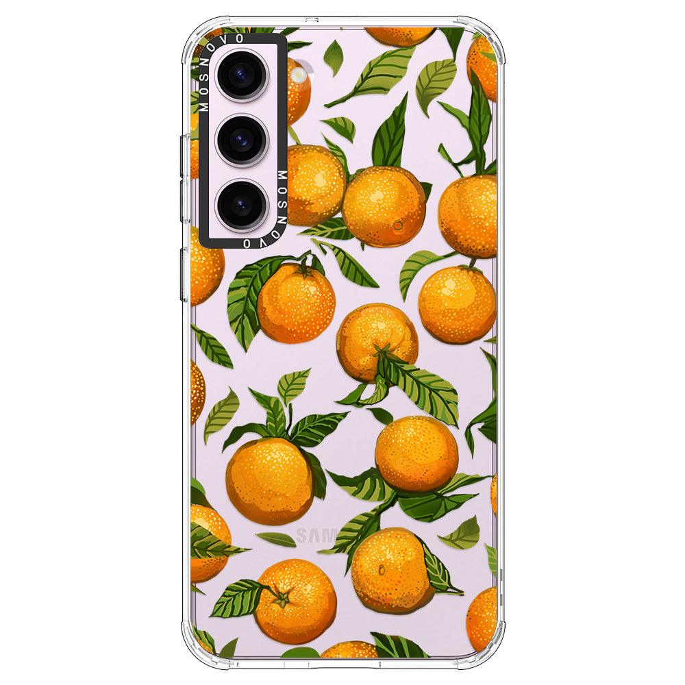 Tangerine Phone Case - Samsung Galaxy S23 Case - MOSNOVO