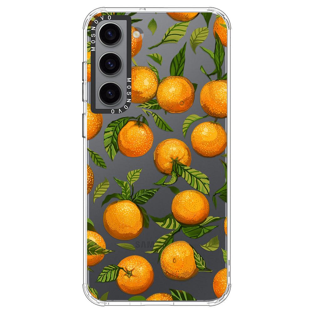 Tangerine Phone Case - Samsung Galaxy S23 Case - MOSNOVO