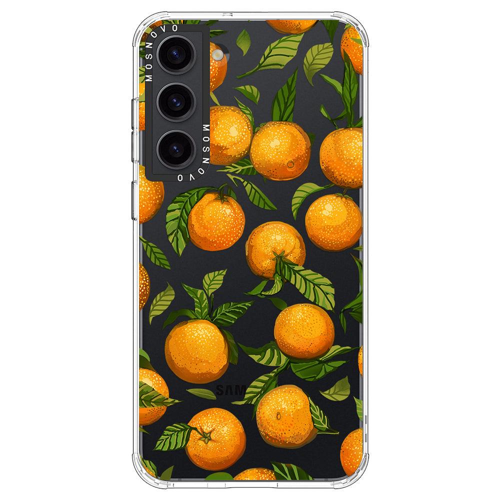 Tangerine Phone Case - Samsung Galaxy S23 Case - MOSNOVO