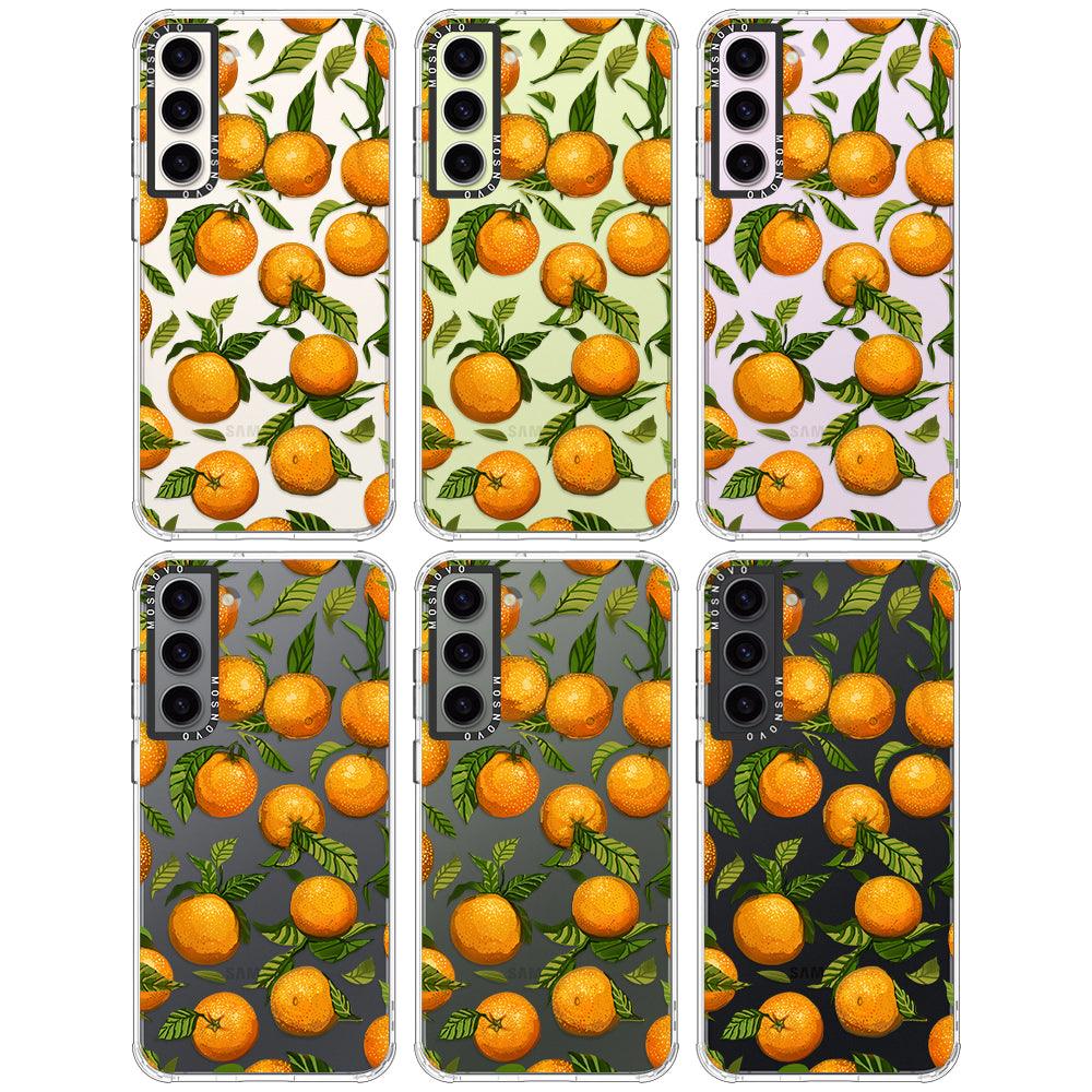 Tangerine Phone Case - Samsung Galaxy S23 Case - MOSNOVO