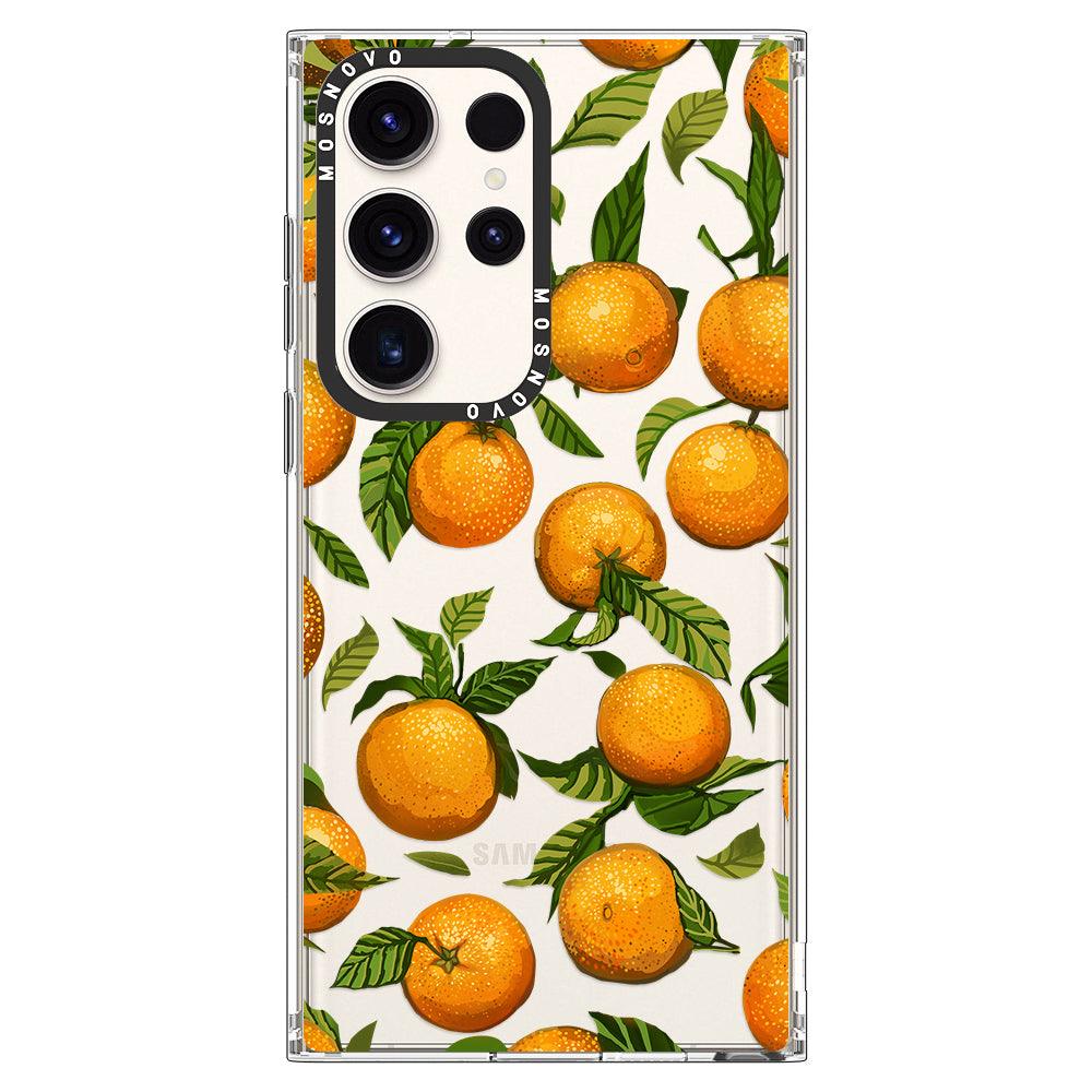 Tangerine Phone Case - Samsung Galaxy S23 Ultra Case - MOSNOVO